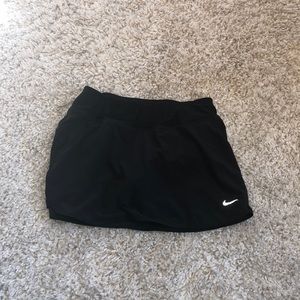 Black Nike Tennis skirt